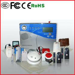 GSM wireless alarm system with lcd display