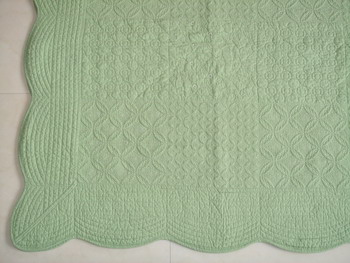 computer embroider quilt with different designs