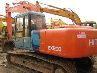 used excavator