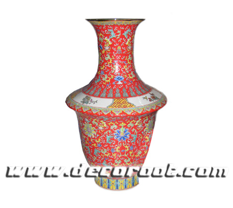 chinaware--colorful archaize vase