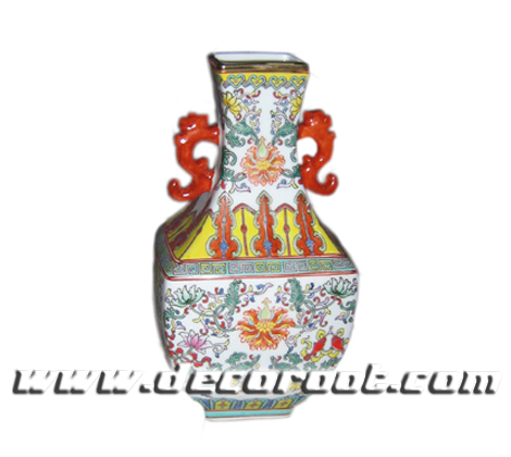 chinaware--colorful archaize vase