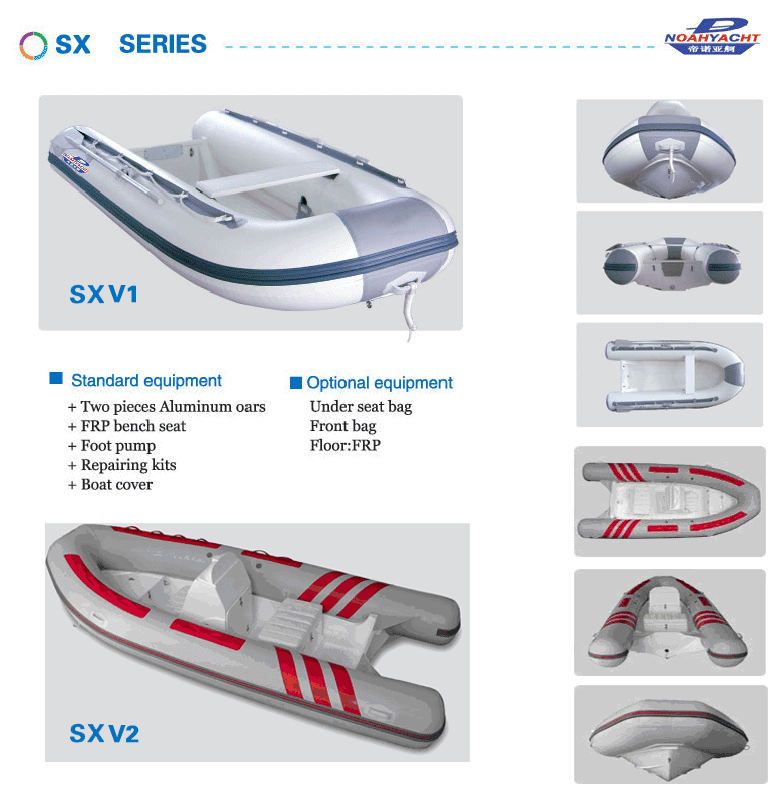 SXV inflatable boat