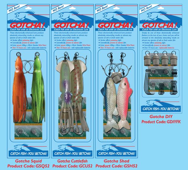 Gotcha Electronic Fishing lures