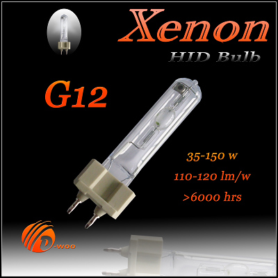 HID Xenon Bulb, G12 High Power High Luminance