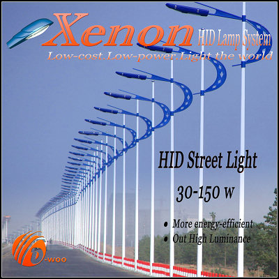 6500K High Luminance HID Xenon Street Light