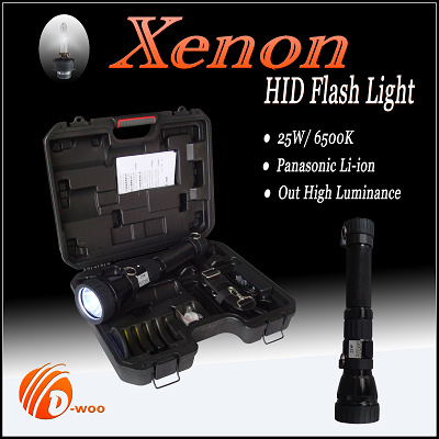 Army Special Ultra-high-brightness Condenser HID Xenon Flash Light