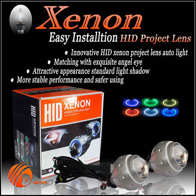 Bi-xenon Prjector Lens HID KIT