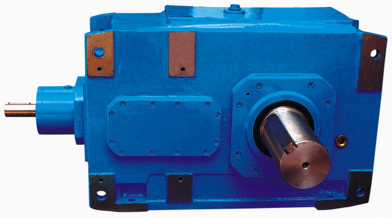 B helical bevel high power gearbox