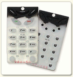 Rubber Keypad with Mylar Dome