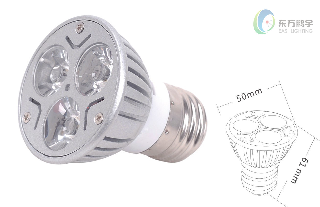 3W led spotlight