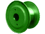 double layer and strengthened steel bobbin