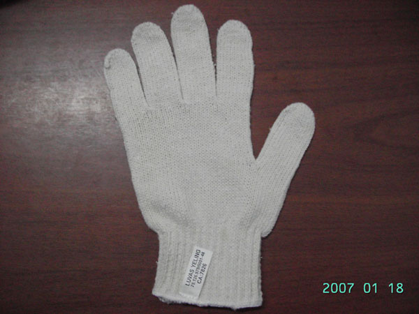 four thread cotton glove