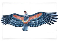 traditional silk eagle  kite