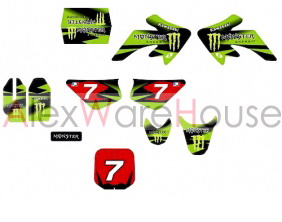 dirt bike graphics,pit bike graphics,3M graphics