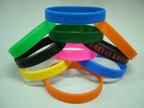 Silicone bracelet