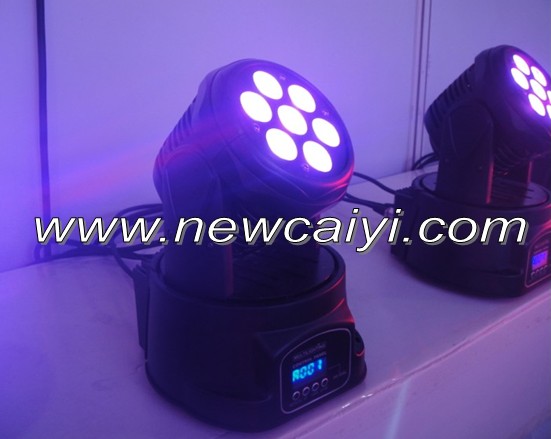 7*10w RGBA moving head,les wash light,led stage light