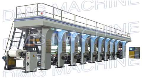 Rotogravure printing machine