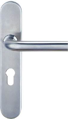 Stainless steel plate handle