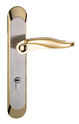 Zinc alloy door handle