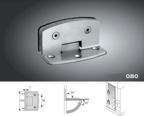 Shower hinge