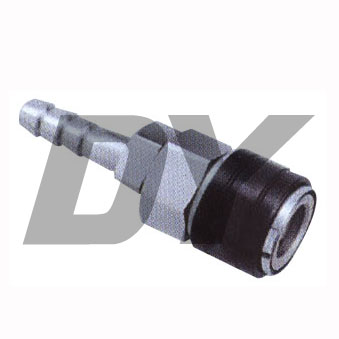 Safety pneumatic quick coupling