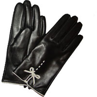 Fashion Leather Glove for Womens