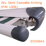 Alu. Semi Cassette Awning (P/N: L006) 