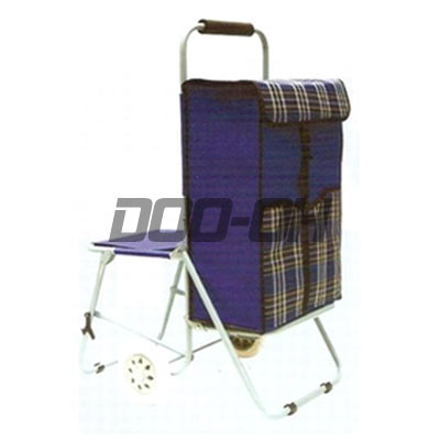 Multi Pockets Folding Trolley