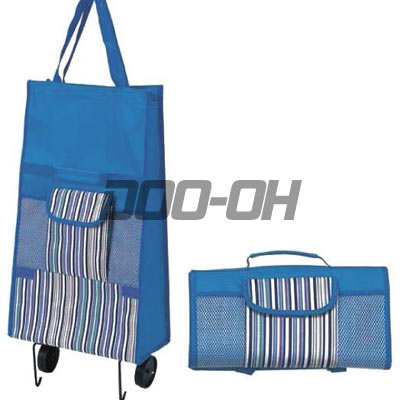 Folding Shopping Bag With Wheels