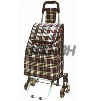 Shopping Trolley with Foldable Bag and EVA Handle