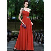 DORISQUEEN One Shoulder Formal Evening Dress