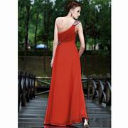 DORISQUEEN One Shoulder Formal Evening Dress