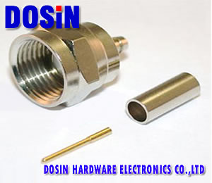 F Connector Crimp Jack For RG58