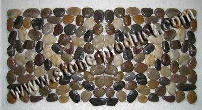  China Natural River Pebble, Pebble Meshwork 