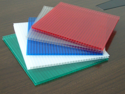 hollow twin-wall polycarbonate sheet