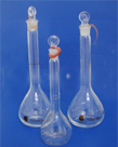 Quart volumetric flask