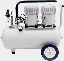 Dental Silent Air Compressor (DA 12-50 1/2HP X2)