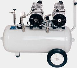 Oilless Dental Air Compressor(DA-6202 3/4HP X2)