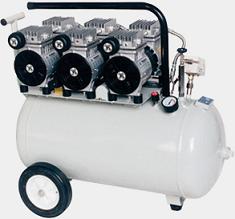 Oilless Dental Air Compressor( DA-6203  3/4HPX3)