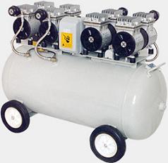 Oilless Dental Air Compressor( DA-6204 3/4HPX4)