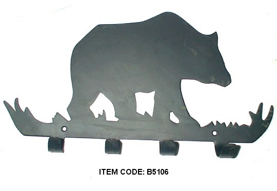 BEAR WALL HANER 4 HOOK