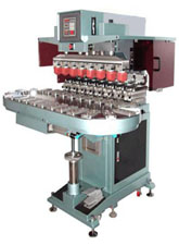 8-color pad printing machine