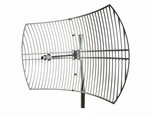 3.5GHz 27dBi Die Cast Parabolic Grid Antenna