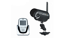 2.4GHz Wireless Baby Monitor, 1/4-inch SHARP CCD