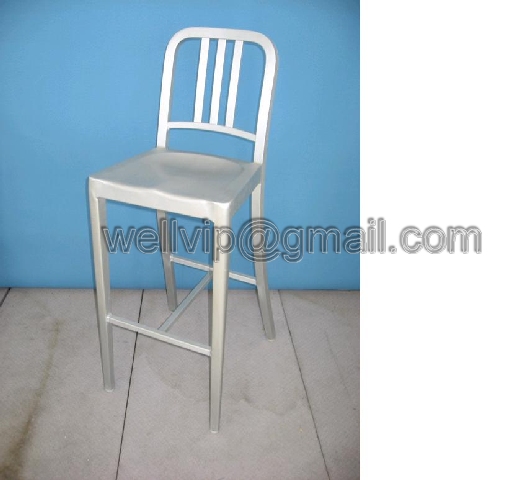 Navy Bar Chair