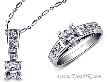 Diamond Ring and Pendant Jewellery