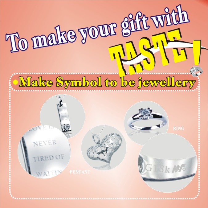 Make ur SYMBOL to be jewellery - UNIQUE GIFT