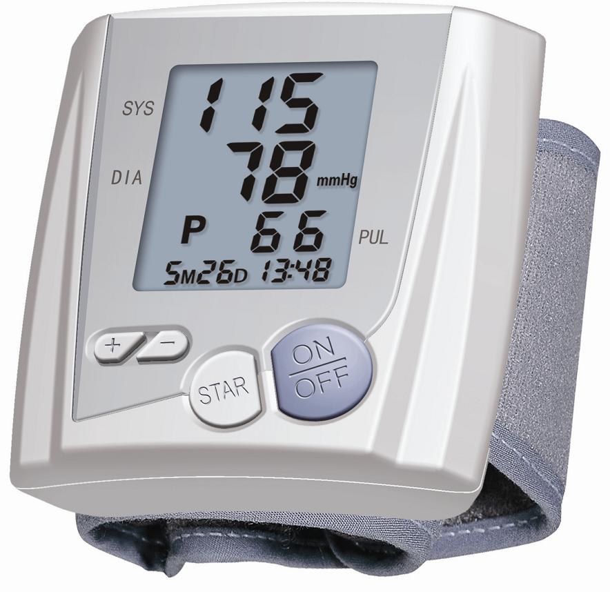 Blood pressure monitor with talking