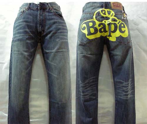 Bape jeans