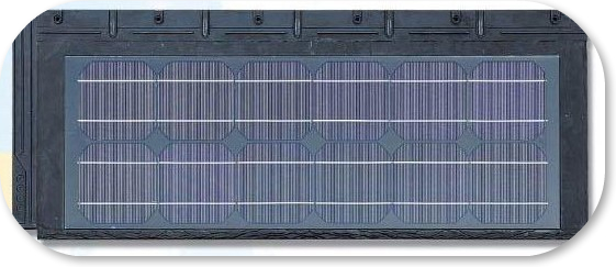 Solar Photovoltaic Flat Roofing Tile